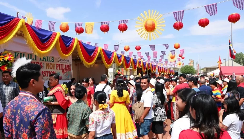 Image of a Filipino cultural event in North Dakota