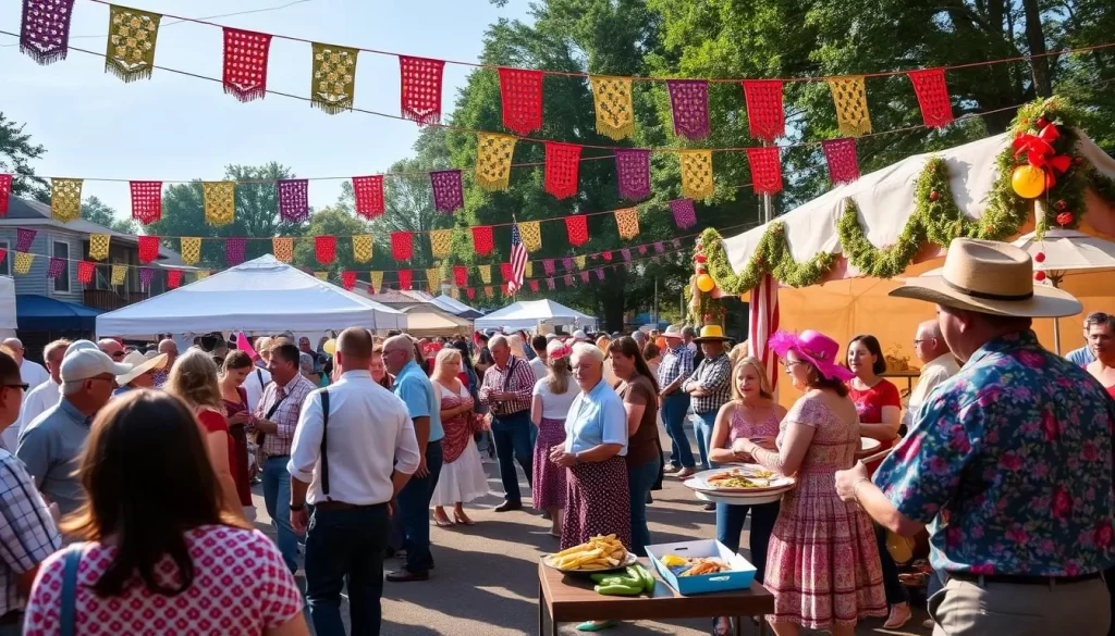 Image of a French or Cajun cultural event in Ohio.