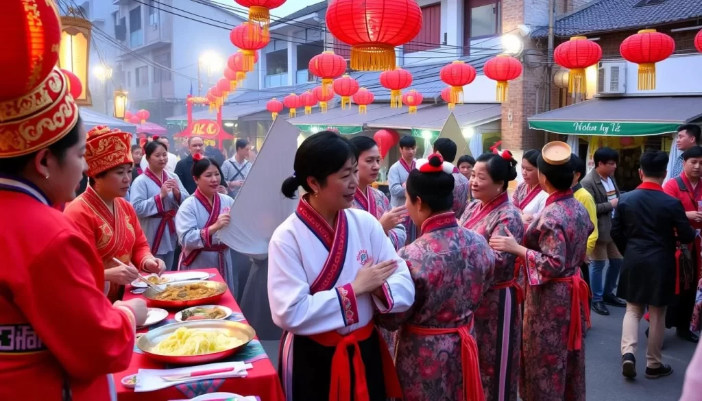 Image of a Hakka cultural event in Hsinchu County