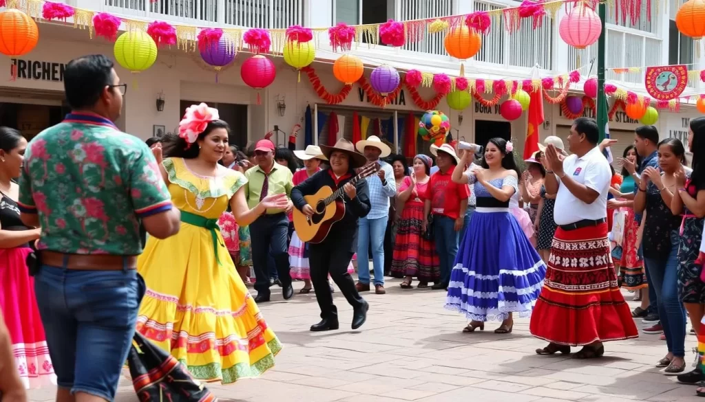 Image of a Hispanic cultural event in Virginia