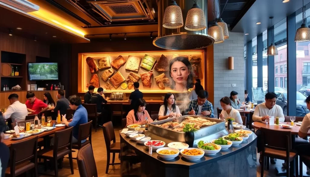 Image of a Korean BBQ restaurant in Montgomery