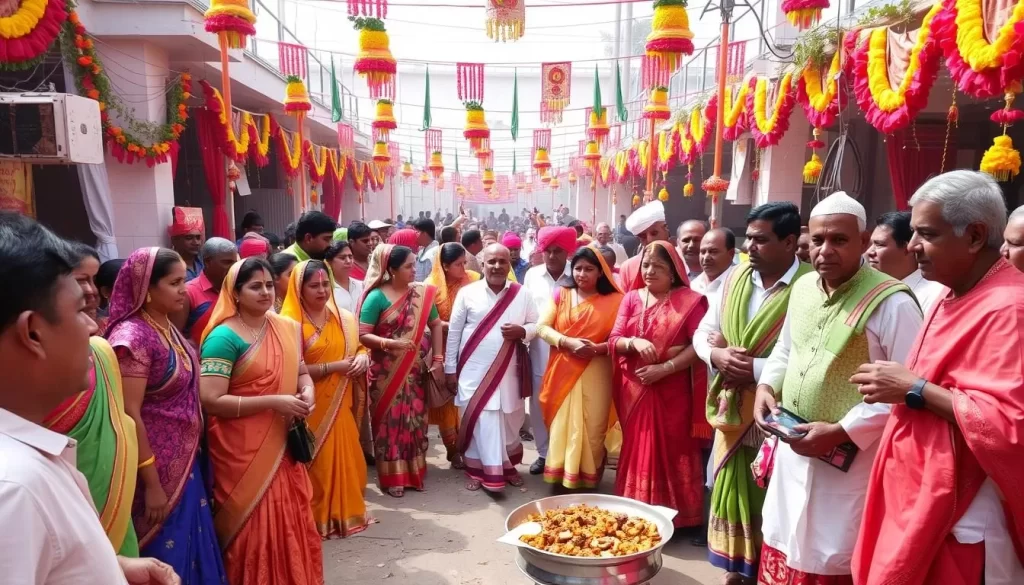 Image of a Marathi cultural festival