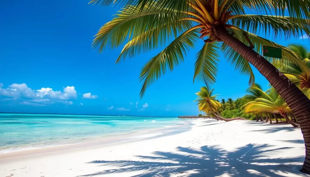Image of a beach in Zanzibar