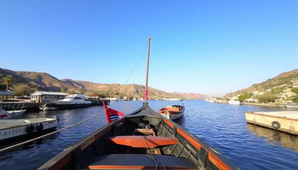 Image of a boat at Akdamar Port