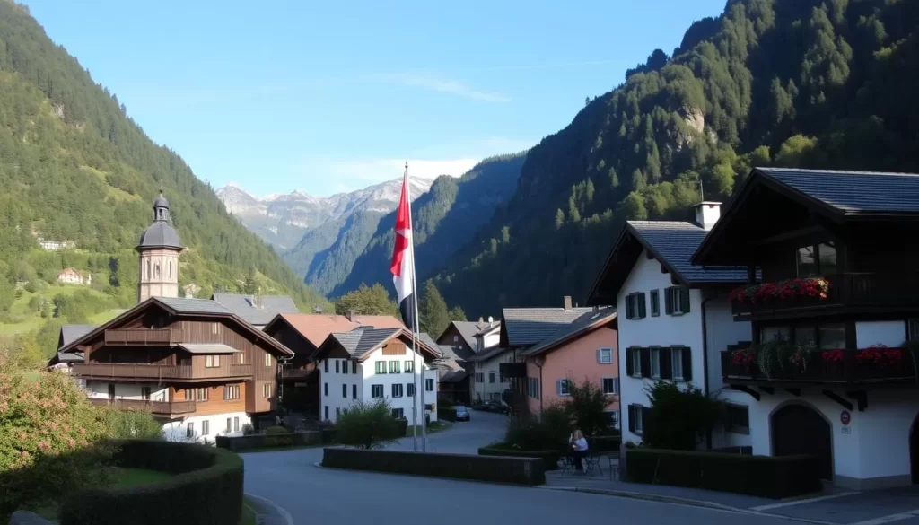 Image of a charming Vorarlberg village