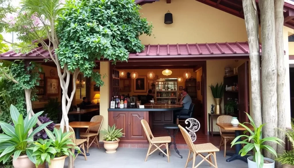 Image of a charming coffee shop in Hua Hin