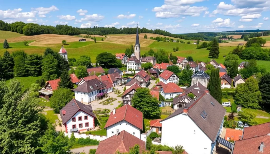 Image of a charming village in Southern Burgenland