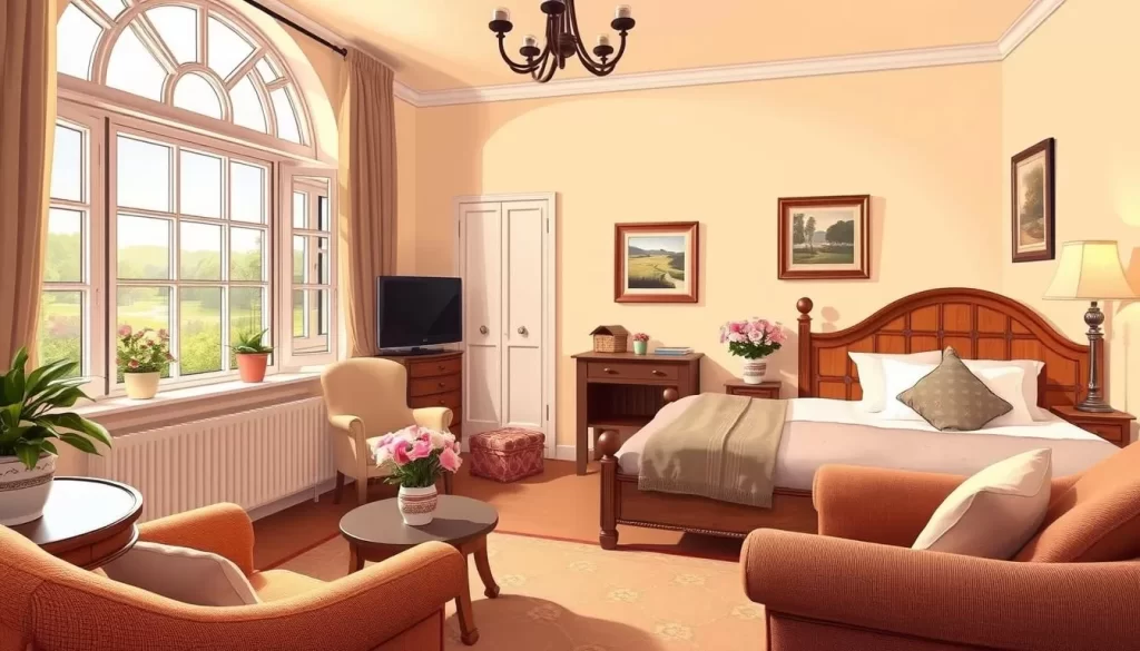 Image of a cozy B&B room in Ostend