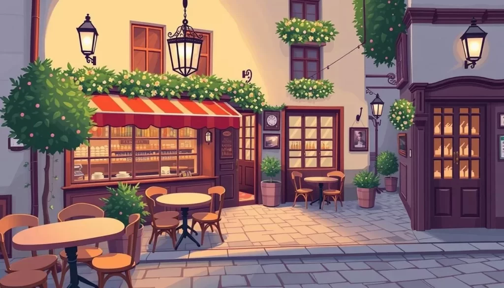 Image of a cozy Wrocław café with a traditional Polish atmosphere