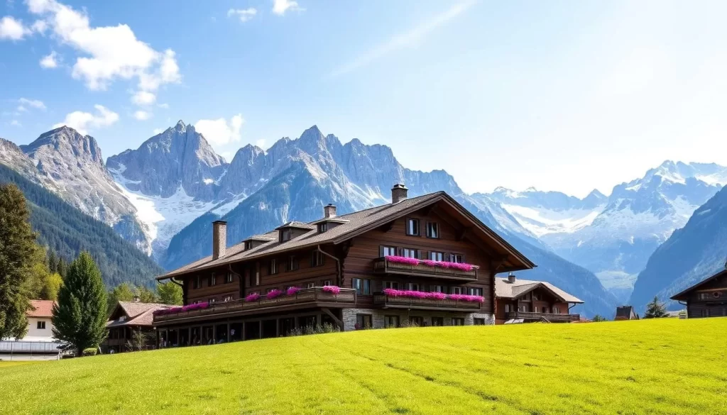 Image of a cozy alpine hotel near Grossglockner