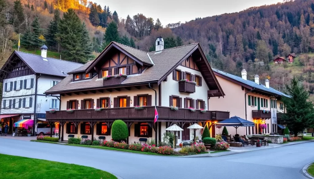 Image of a cozy hotel in Ruggell, Liechtenstein