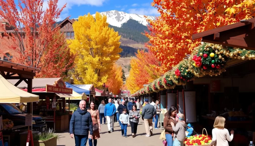 Image of a fall festival in Colorado