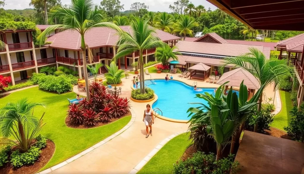 Image of a family-friendly resort in Port Dickson