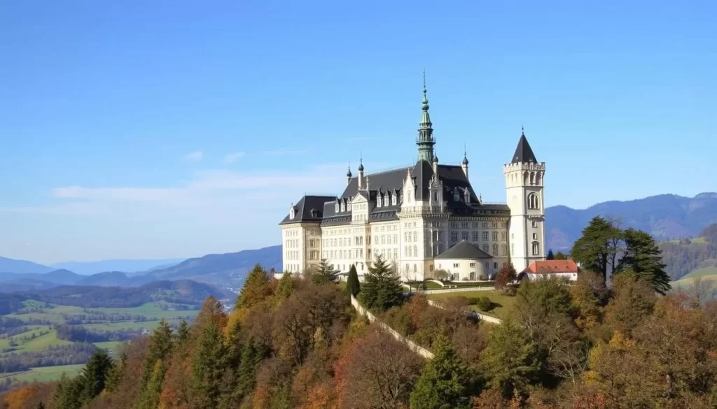 Image of a grand castle in Lower Austria