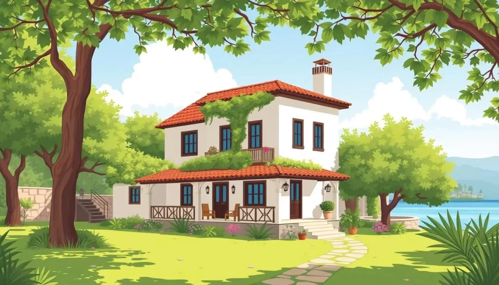Image of a guesthouse on Heybeliada