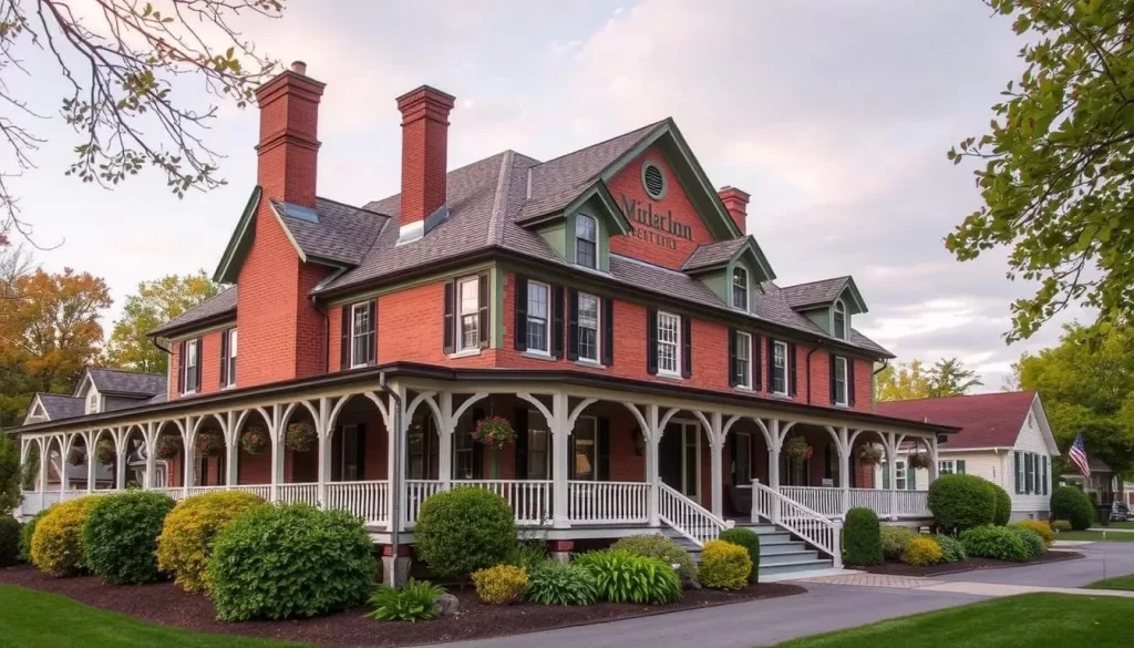 Image of a historic inn in Montpelier