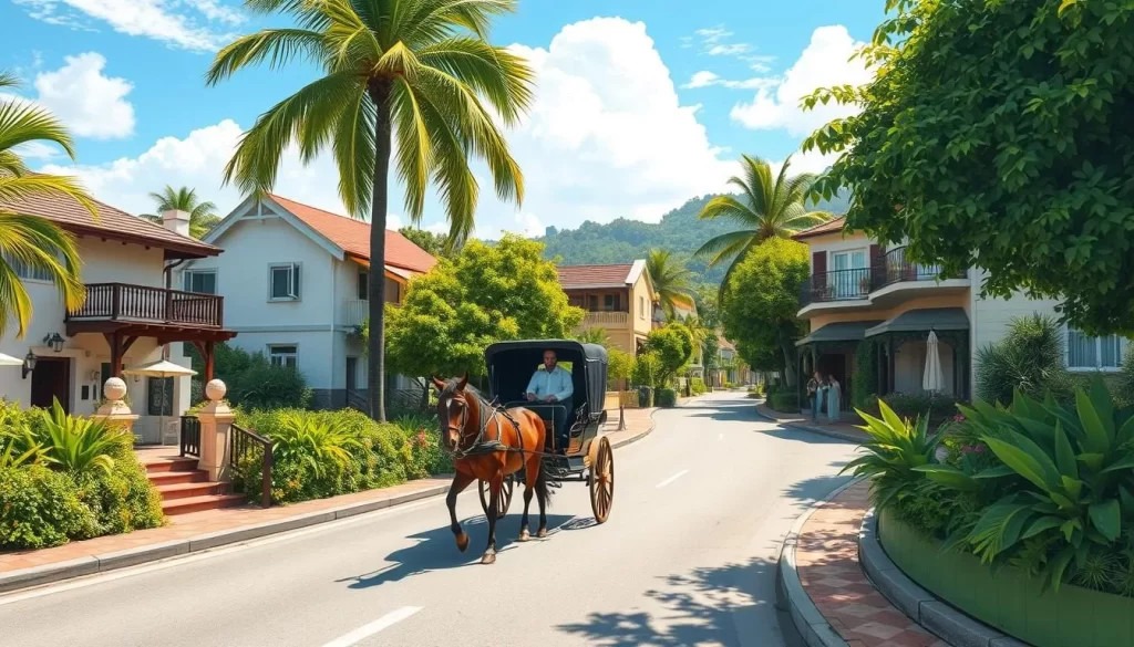 Image of a horse-drawn carriage on Princes' Islands