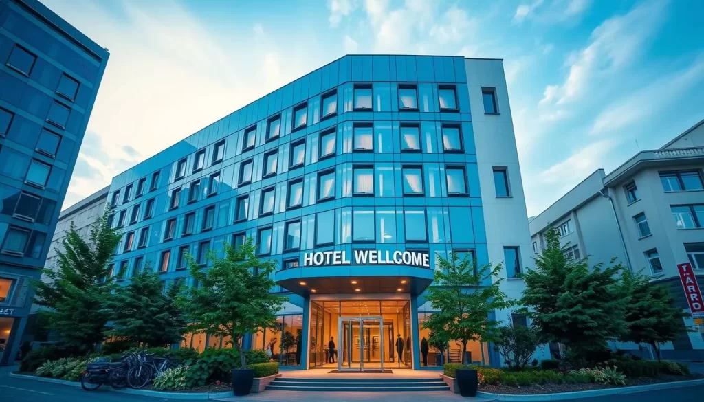 Image of a hotel in Bydgoszcz city center
