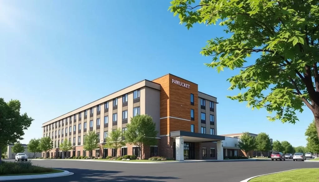 Image of a hotel in Pawtucket RI