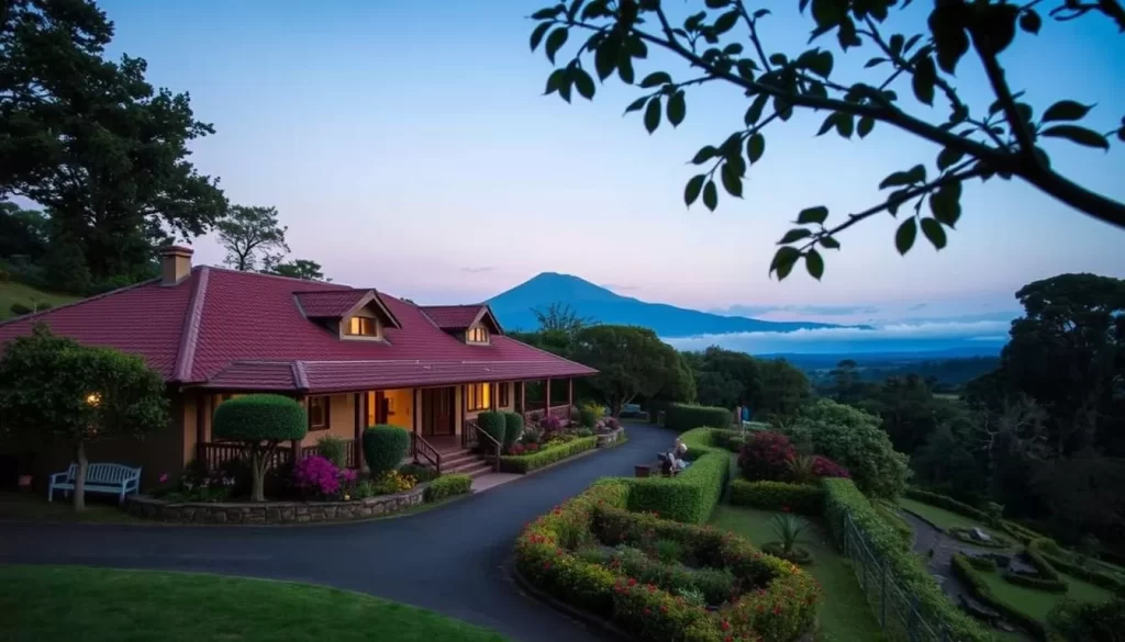 Image of a hotel or lodge in Moshi or Arusha