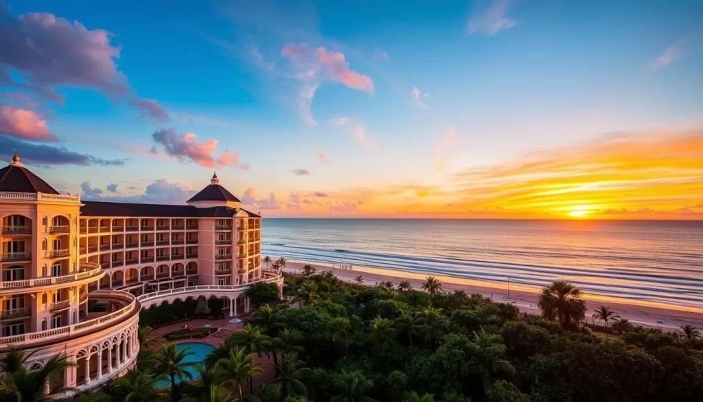 Image of a luxurious Durban beachfront hotel
