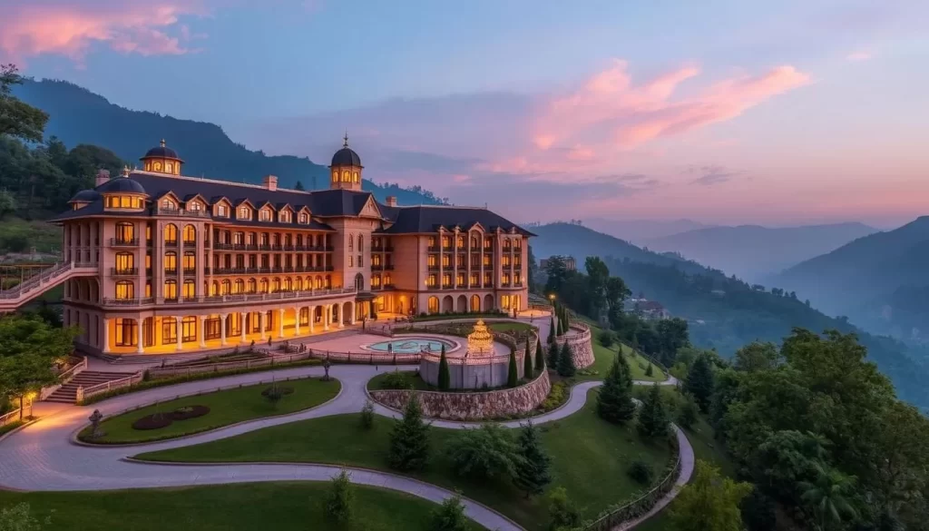 Image of a luxury hotel in Dehradun