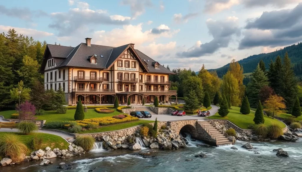 Image of a luxury hotel in Müllerthal