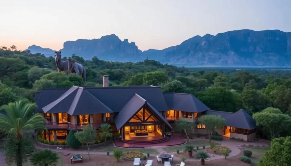 Image of a luxury lodge near Camdeboo National Park