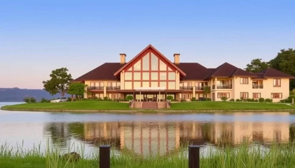 Image of a luxury lodge near Lake Naivasha