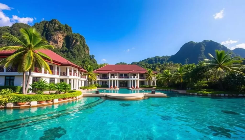 Image of a luxury resort in Langkawi