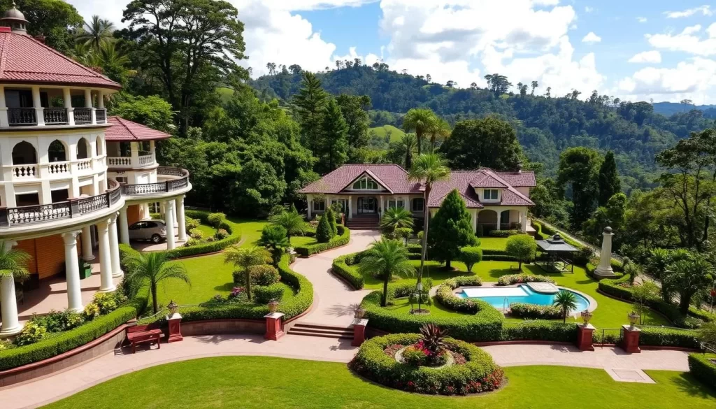 Image of a luxury resort in Ooty