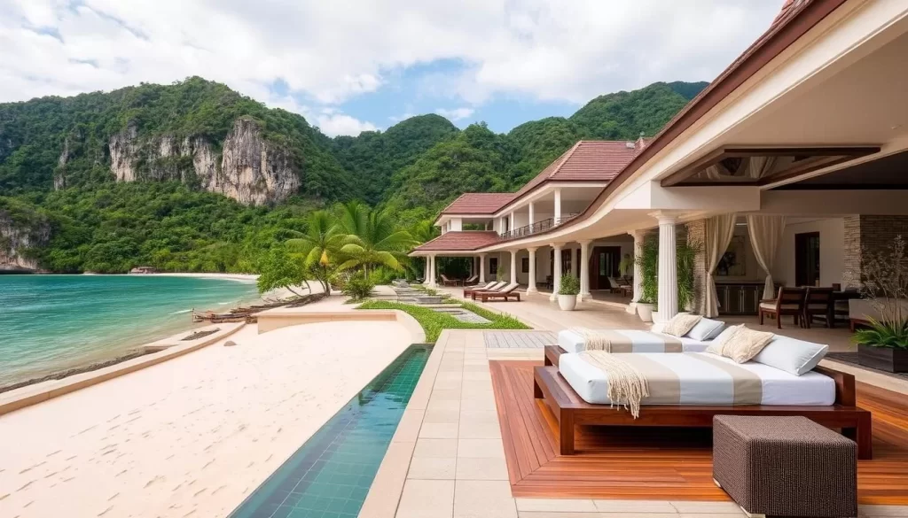 Image of a luxury resort near Ao Nang Beach