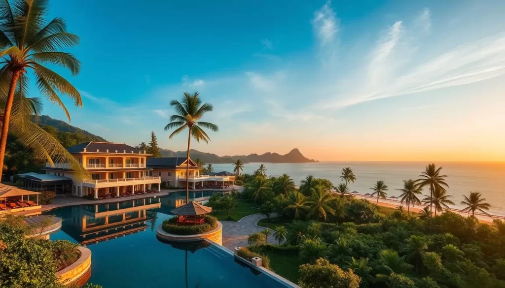 Image of a luxury resort on Ko Chang Island