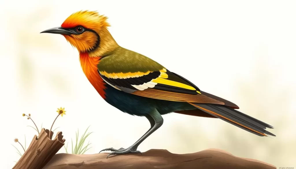 Image of a rare bird species in Kitulo National Park