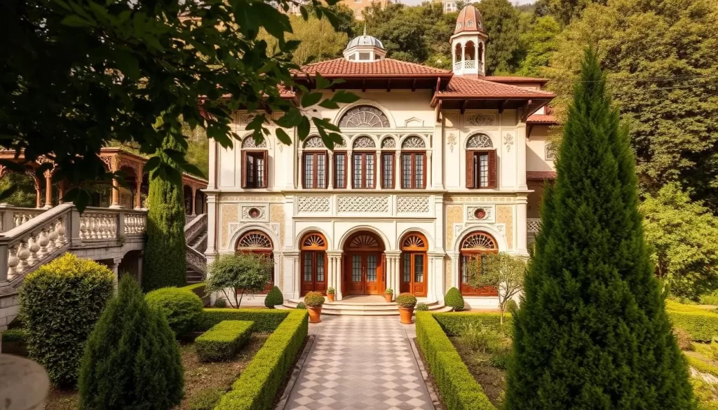 Image of a restored Ottoman mansion hotel in Safranbolu