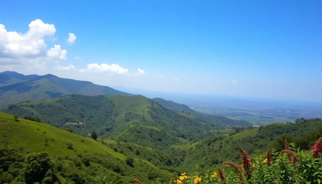 Image of a scenic view near Kpalimé, Togo