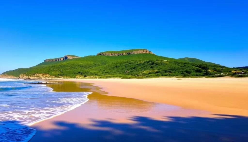 Image of a serene beach along the Garden Route