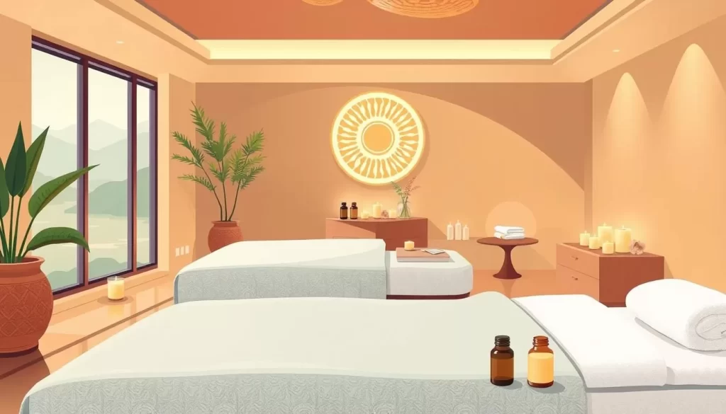 Image of a spa treatment at Sun City