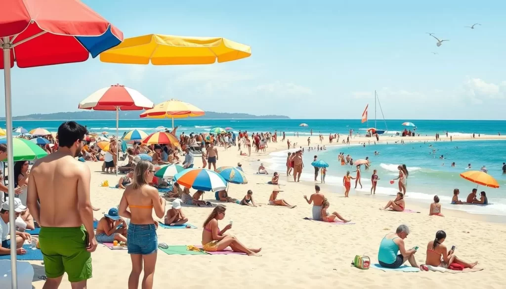 Image of a summer beach event in Delaware