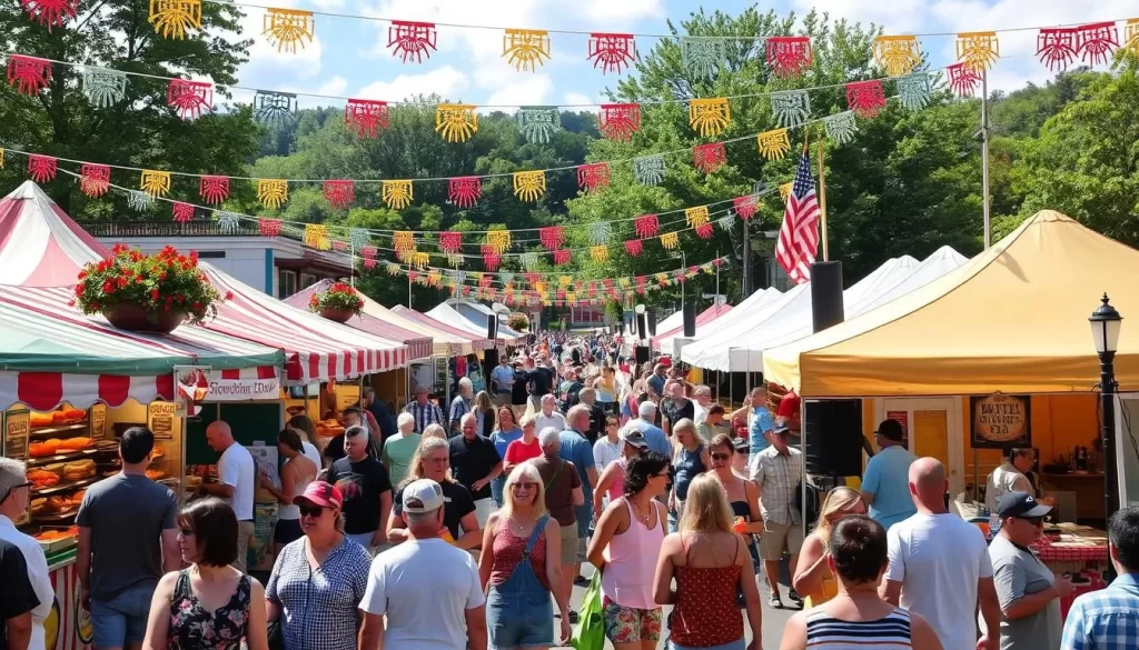 Image of a summer festival in Pennsylvania