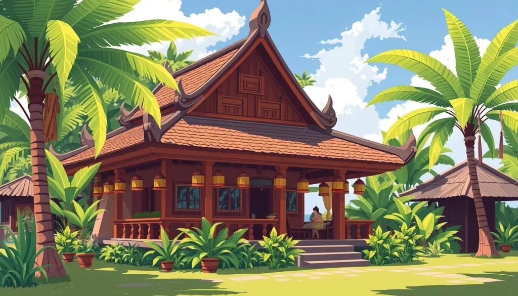 Image of a traditional Balinese warung