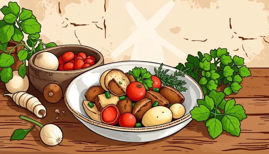 Image of a traditional Luxembourgish dish
