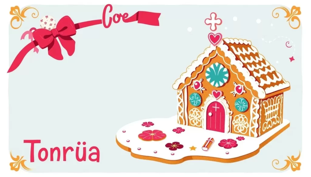 Image of a traditional Toruń gingerbread with intricate designs