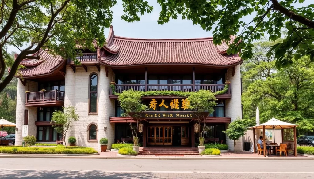 Image of a unique hotel in Huwei