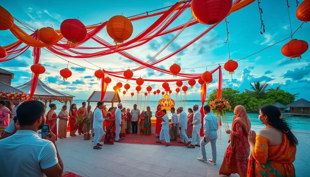 Image of a vibrant Eid-Ul Fitr celebration in the Maldives