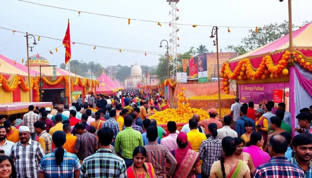 Image of a vibrant Mango Festival celebration in Chandigarh