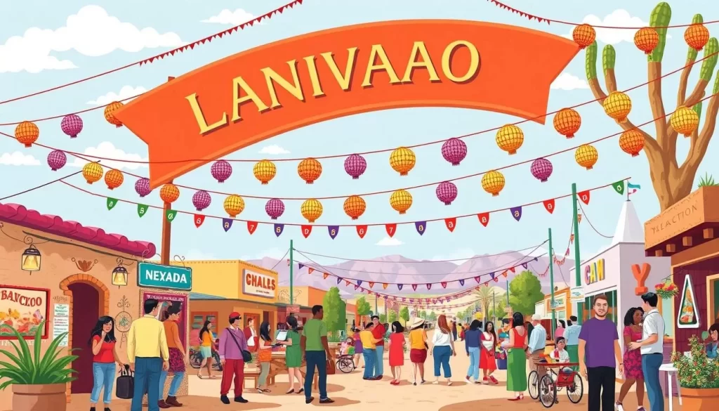 Image of a vibrant Spanish-speaking community in Nevada