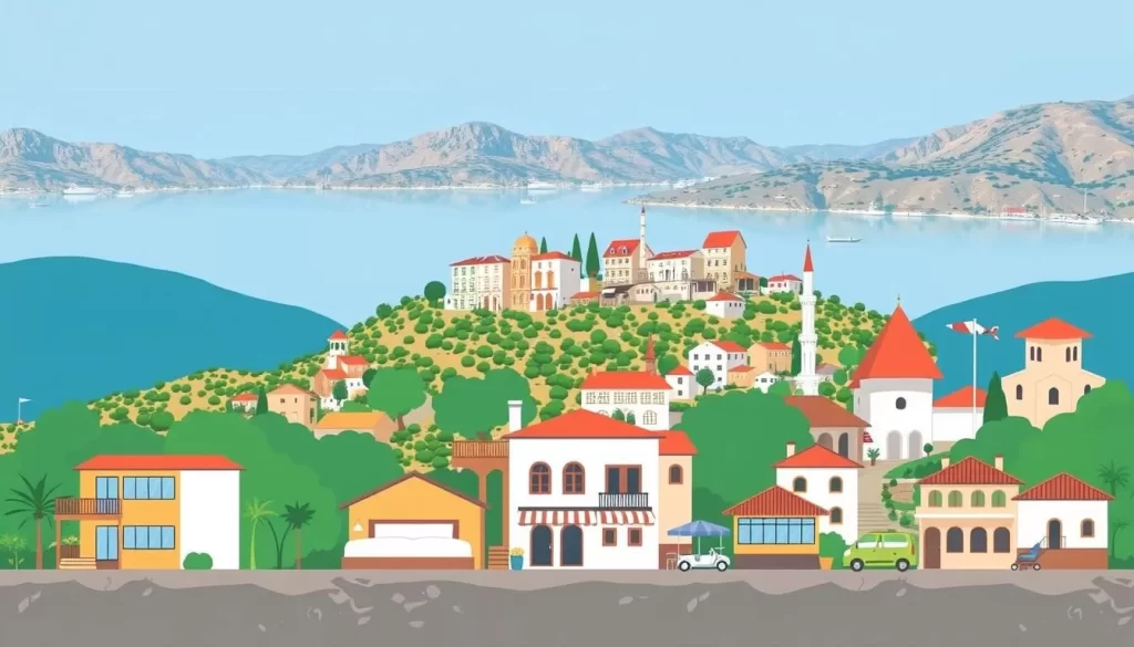 Image of accommodation options in Muğla