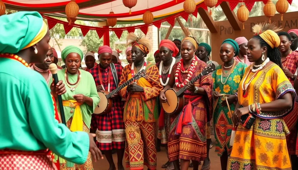 Image of an African cultural event or Swahili cultural celebration