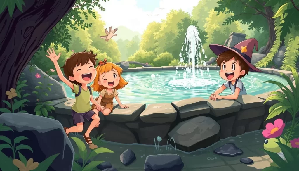 Image of children playing at Witches' Water Söll